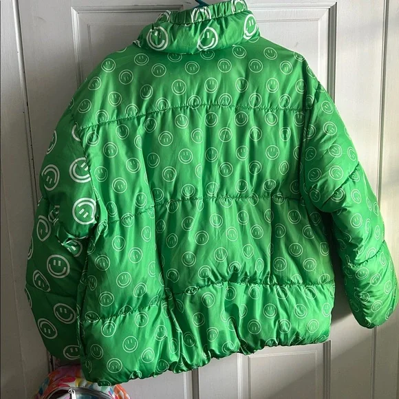 Native Youth Smile Print Jacket - Picture 4 of 8